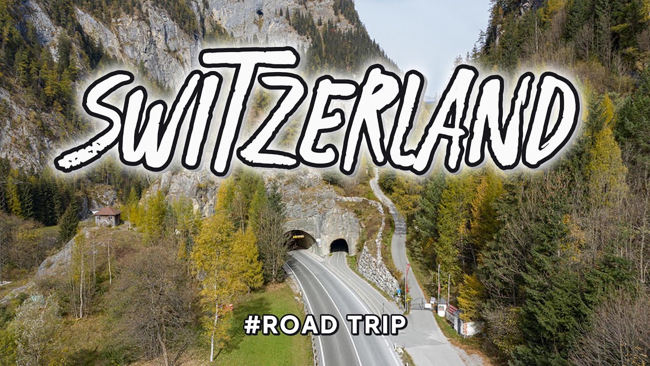 Driving across Switzerland, through mountains and valleys 🚗🇨🇭⛰️