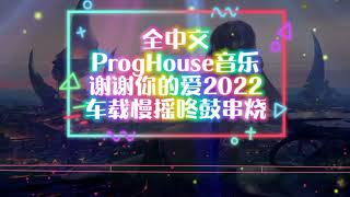 全中文 ProgHouse 音乐谢谢你的爱2022车载慢摇串烧