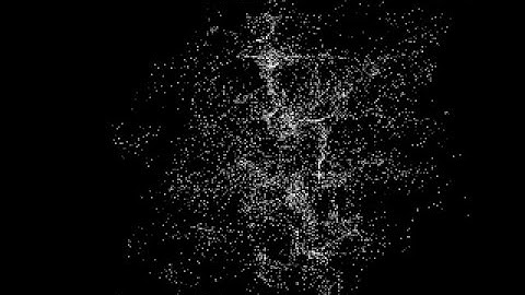 Hungarian Handmade Particles - 256-byte intro entry by iONic/AstroideA at Function 2022 demoparty