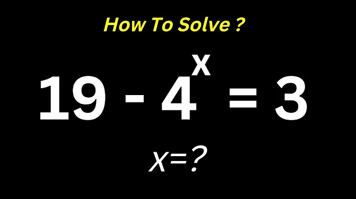 A Beautiful Exponential Problem | Fast Trick.