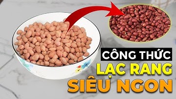Cách làm lạc rang bằng nồi chiên không dầu - giòn rụm, thơm ngon | Nguyễn Hương Giang