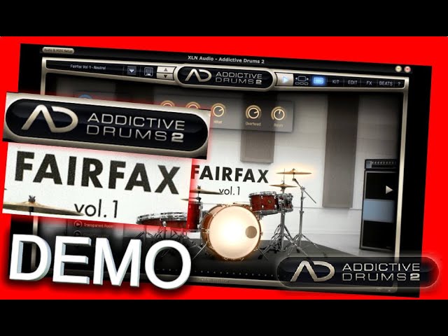 FAIRFAX VOL 1 Adpak DEMO - Addictive Drums 2 - XLN Audio - YouTube