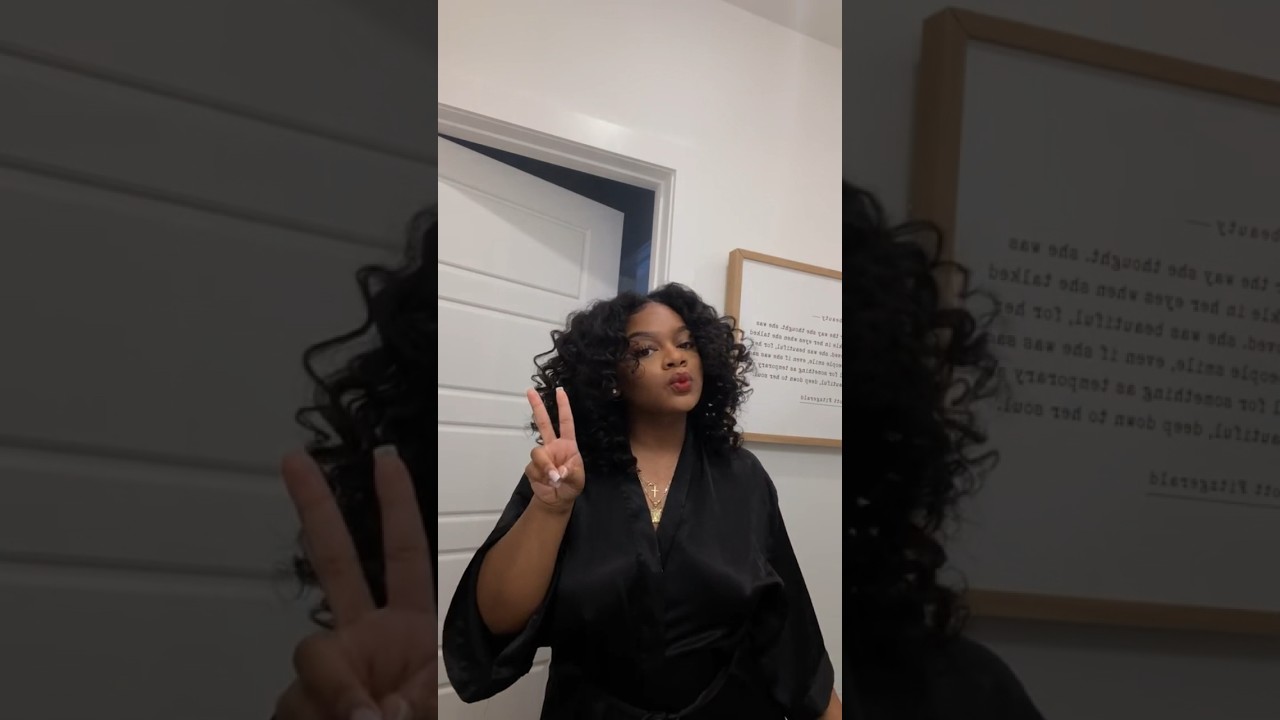 Flexi Rod Set On An Old Silk Press 🤩 subscribe naturalhair shorts