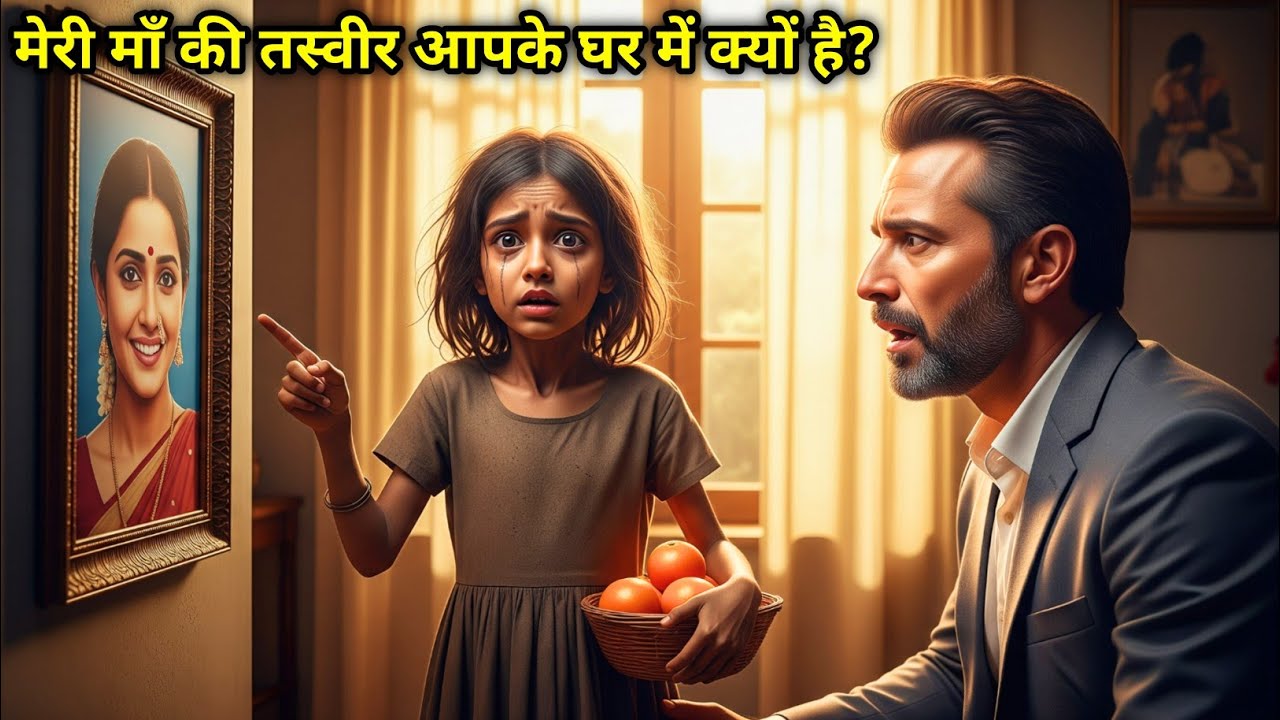 गरीब लड़की ने करोड़पति के घर देखी अपनी माँ की तस्वीर!😭 सच्चाई जान सब रो पड़े! Hindi Kahani 