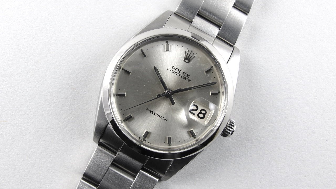 rolex oyster date vintage