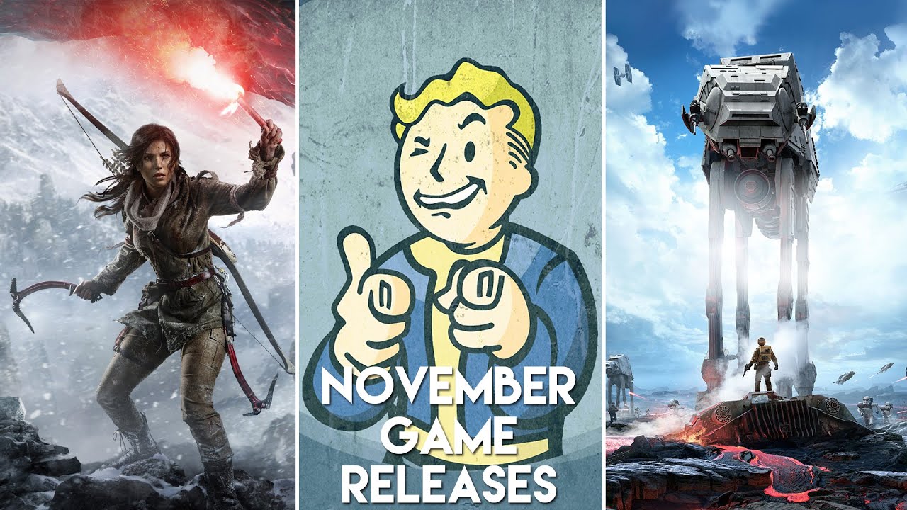 November New Game Releases! YouTube