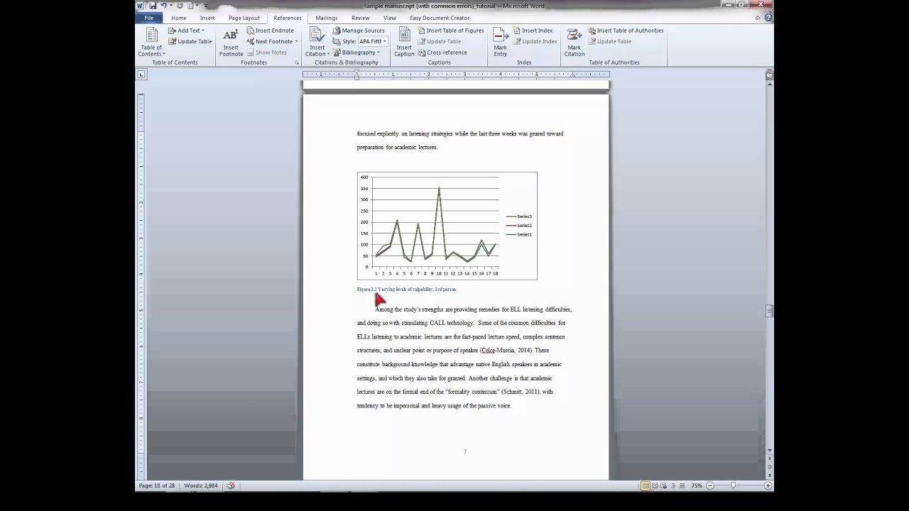 Tables And Figures Lists And Captions YouTube Tables And Figures Lists And Captions YouTube
