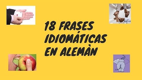 18 expresiones en ALEMÁN que DEBES conocer
