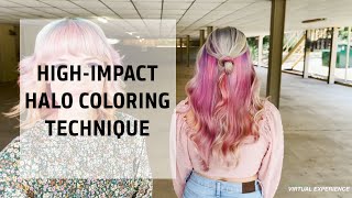 High-Impact Halo Hair Coloring Technique | #creativityneverstops | Goldwell Education Plus screenshot 2