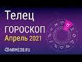 Знак Зодиака Телец - Гороскоп на Апрель 2021