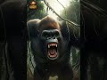 Monkey in Custody | Giant monkey saves the little one #video #animation #cartoon #monkey