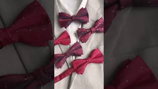 Love Me red and burgundy satin bow tie collection. Perfect for the Valentine’s Day date outfit. Love Me red and burgundy satin bow tie collection. Perfect for the Valentine’s Day date outfit.