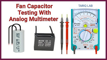 How To Test Fan Capacitor With Analog Multimeter