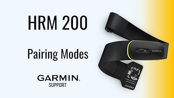 HRM 200 | Pairing Modes | Garmin Support