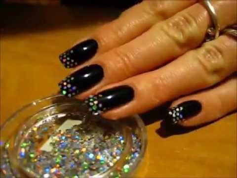 new year s eve nail art sylwestrowe paznokcie basevehei youtube przedluzanie na formie zelem hipisowskie zdobienia paznokci