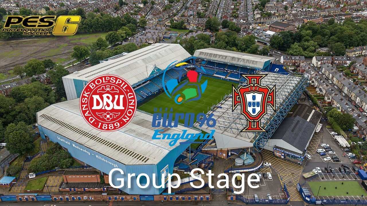 UEFA Euro 96, Group Stage, Group D Matchday 1, Denmark vs Portugal