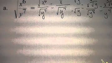 Alg. 2 Sec. 7.5 Operations with Radical Expressions