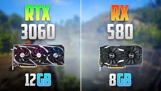 RTX 3060 vs RX 580 - How Big is the Difference?