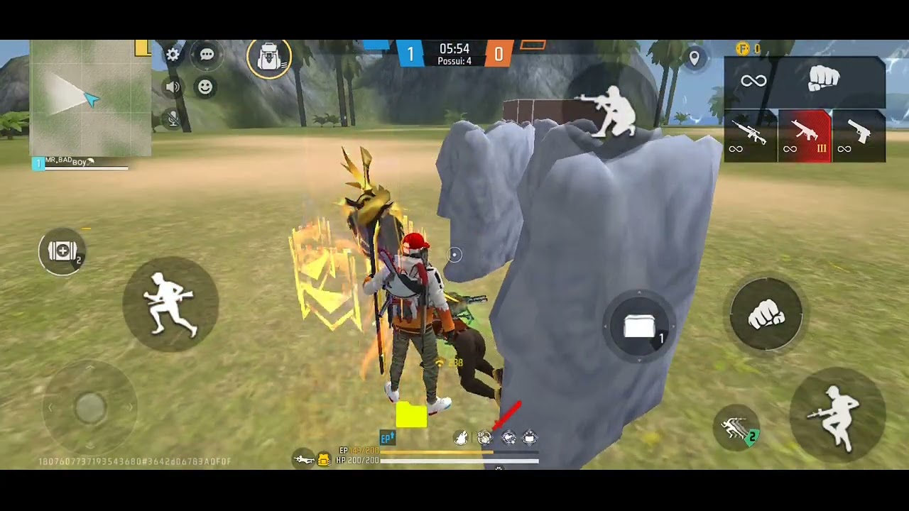 ganhei de  4  a  0  😱