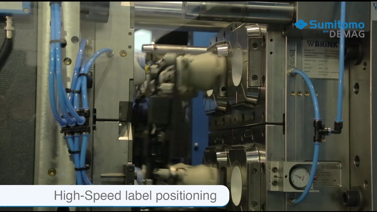 Video thumbnail: In-mold labeling in under two seconds