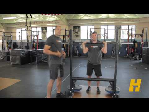 How to Shoulder Press with Train Heroic Coach Stephane Rochet
