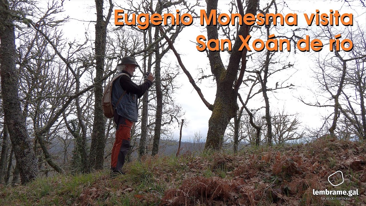 Eugenio Monesma en San Xoán de Río