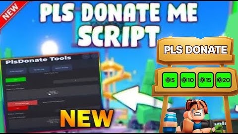 *NEW* PLS DONATE Script (PASTEBIN 2025) (AUTOFARM, FAKE MESSAGE, AUTO CHAT, FIND RICH SERVERS)