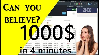 Famous Binary Option Robot | 1000 $ in 4 minutes Profile