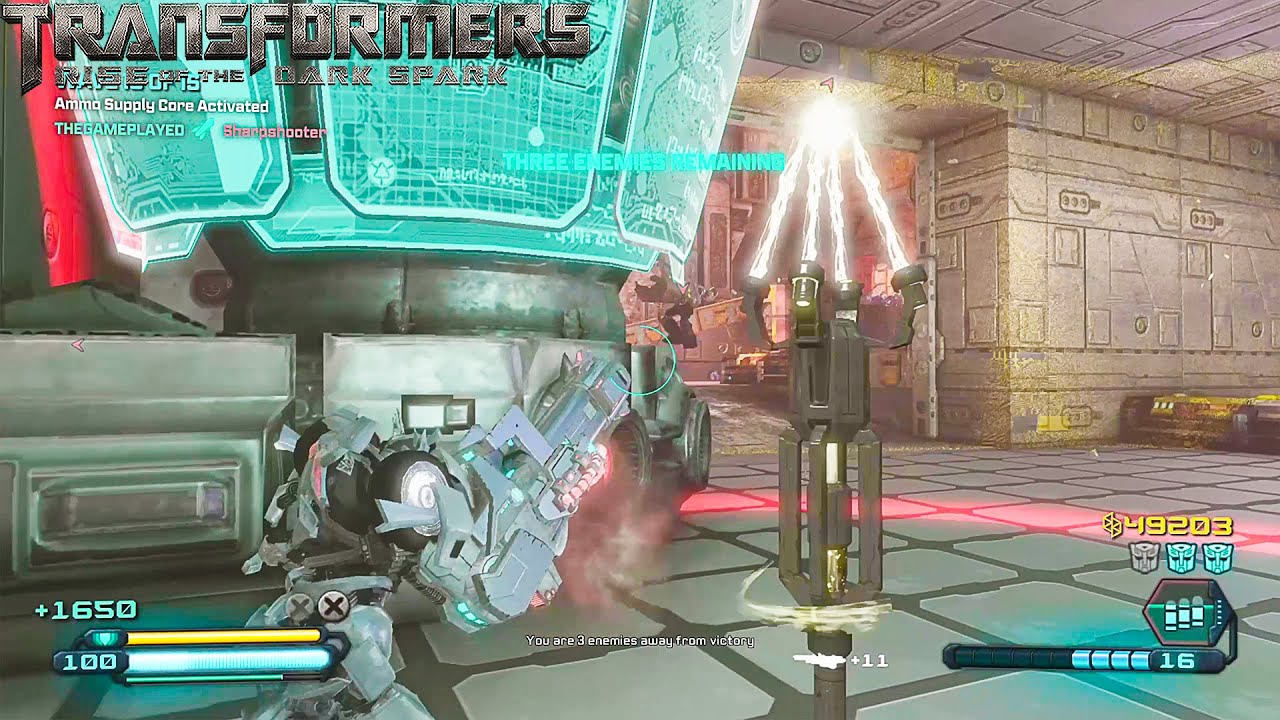 ТРАНСФОРМЕРЫ: ВОССТАНИЕ ТЕМНОЙ ИСКРЫ. Сложный режим - Геймплей за Джаза! (МОД ДЛЯ ROTDS)