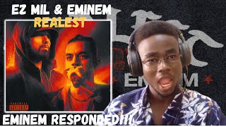 EMINEM CAME FOR THE GEN-Z!🔥| Ez Mil – Realest (Ft. Eminem)