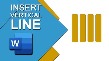 How to Insert Vertical Line in Word for Resume