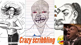 Artwork that I laugh with scribbling compilation part 17