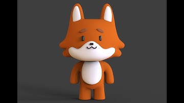 how to model simple cartoon character in 3d maya for beginner
