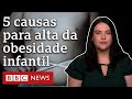 Obesidade infantil: o que explica o aumento de peso das crianças brasileiras