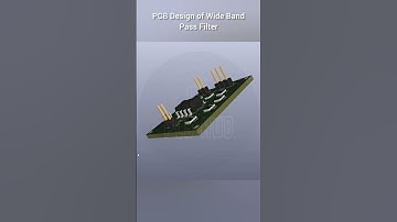 PCB Design of Wide Band Pass Filter