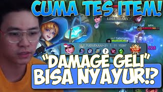 CUMA TES ITEM AJA, DAMAGE GELI TAPI BISA BEGINI? - Mobile Legends