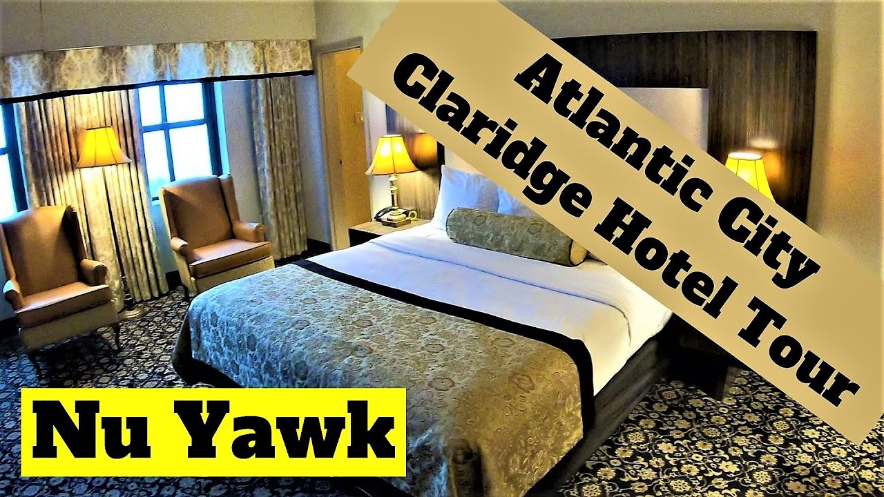 🟡 Atlantic City The Claridge Hotel, Room & Pool Tour! Old, Cheap