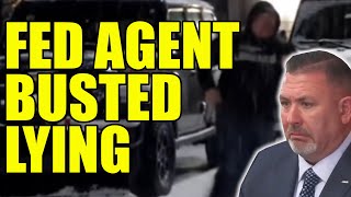 🚨 Federal Agent Busted Lying on Witness Stand