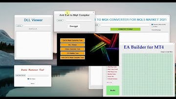 decompile EA, unlock DLL file, demo remove, build new Expert Advisor, convert ex4 and ex5 forex ea
