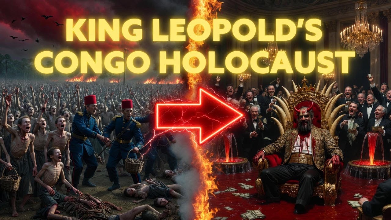 The Belgian Congo Atrocities: King Leopold II’s Brutal Rule & Millions of Deaths 🇨🇩💔