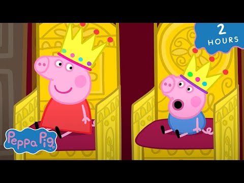 PEPPA PIG VISITS A CASTLE!