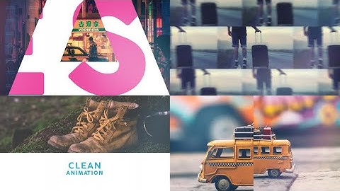 Dynamic Slideshow After Effects Templates