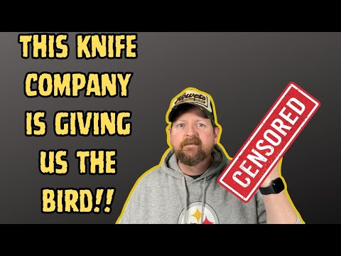 SERIOUSLY IS THIS KNIFE COMPANY FLIPPING US THE BIRD?