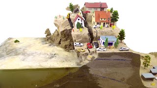 Town On Huge Sand Dam Collapse - Dam Breach Experiment