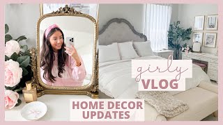 Girly Vlog!! Home Decor Updates, Vanity Organization, + Haul!