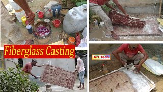 Fiberglass Resin casting process | With full details | Art Tech