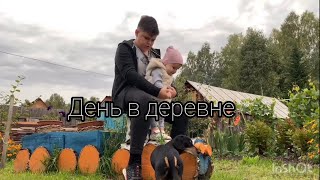 Влог.день В Деревне