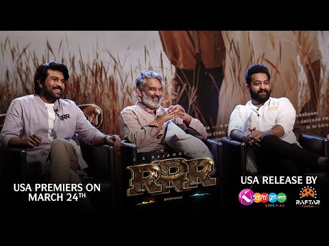 RRR Team Special Interview for Overseas Audience - USA Premieres on March 24th