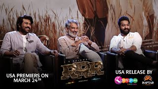 RRR Team Special Interview for Overseas Audience - USA Premieres on March 24th