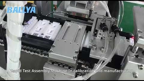Lateral Flow Assembly Machine - Rapid Test Assembly Machine - BALLYA